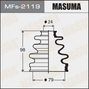MASUMA MFs-2119 - Пильник, приводний вал autocars.com.ua