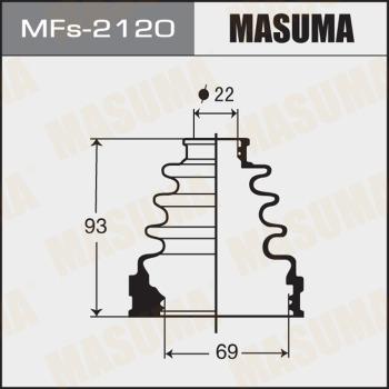 MASUMA MFs-2120 - Пильник, приводний вал autocars.com.ua