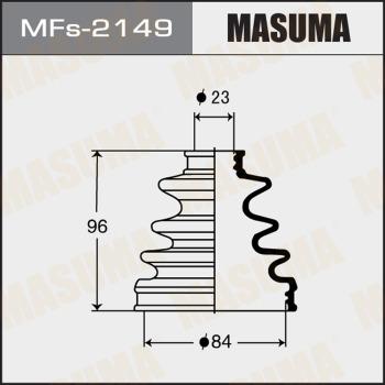 MASUMA MFs-2149 - Пильник, приводний вал autocars.com.ua