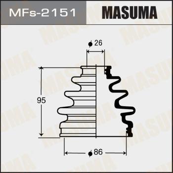 MASUMA MFS-2151 - Пильник, приводний вал autocars.com.ua