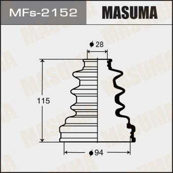 MASUMA MFS-2152 - Пильник, приводний вал autocars.com.ua