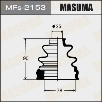 MASUMA MFs-2153 - Пильник, приводний вал autocars.com.ua