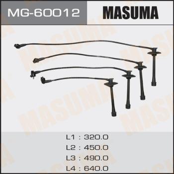 MASUMA MG60012 - Комплект проводів запалювання autocars.com.ua