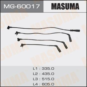 MASUMA MG-60017 - Комплект проводов зажигания avtokuzovplus.com.ua