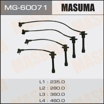MASUMA MG-60071 - Комплект проводів запалювання autocars.com.ua