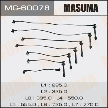 MASUMA MG-60078 - Комплект проводів запалювання autocars.com.ua