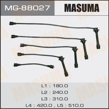 MASUMA MG-88027 - Комплект проводів запалювання autocars.com.ua