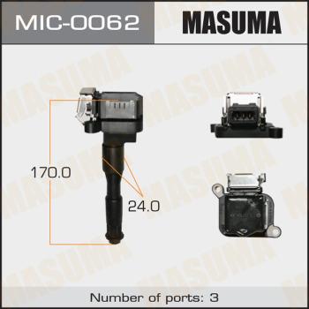 MASUMA MIC-0062 - Катушка зажигания avtokuzovplus.com.ua