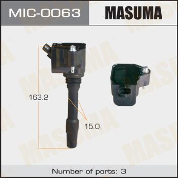 MASUMA MIC-0063 - Катушка зажигания avtokuzovplus.com.ua