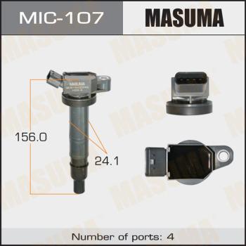 MASUMA MIC-107 - Катушка зажигания avtokuzovplus.com.ua