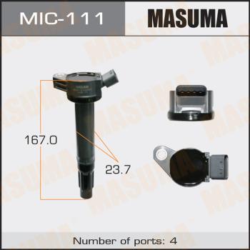 MASUMA MIC111 - Катушка зажигания avtokuzovplus.com.ua