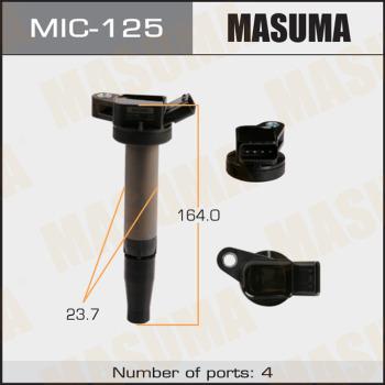 MASUMA MIC-125 - Котушка запалювання autocars.com.ua