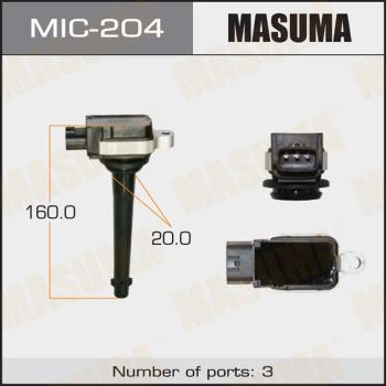 MASUMA MIC-204 - Катушка зажигания avtokuzovplus.com.ua