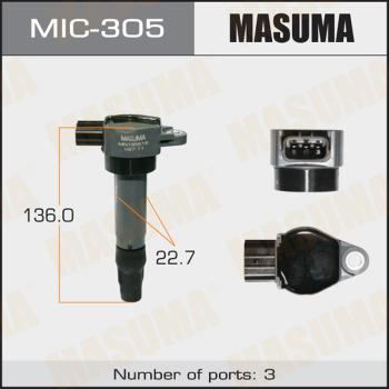 MASUMA MIC-305 - Котушка запалювання autocars.com.ua