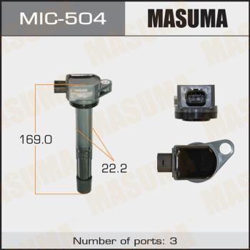 MASUMA MIC504 - Котушка запалювання autocars.com.ua