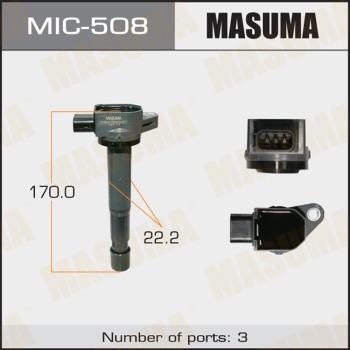 MASUMA MIC-508 - Катушка зажигания avtokuzovplus.com.ua