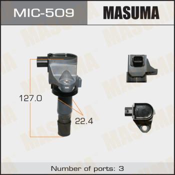 MASUMA MIC-509 - Котушка запалювання autocars.com.ua