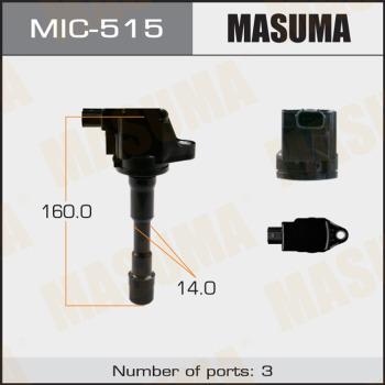 MASUMA MIC-515 - Катушка зажигания avtokuzovplus.com.ua