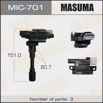 MASUMA MIC-701 - Катушка зажигания avtokuzovplus.com.ua