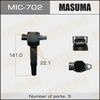 MASUMA MIC-702 - Катушка зажигания avtokuzovplus.com.ua