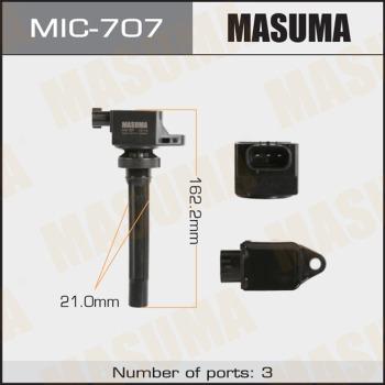 MASUMA MIC-707 - Котушка запалювання autocars.com.ua