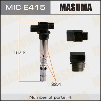 MASUMA MIC-E415 - Котушка запалювання autocars.com.ua