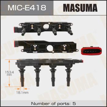 MASUMA MIC-E418 - Катушка зажигания avtokuzovplus.com.ua