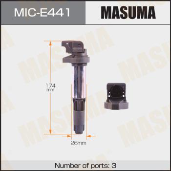 MASUMA MIC-E441 - Котушка запалювання autocars.com.ua