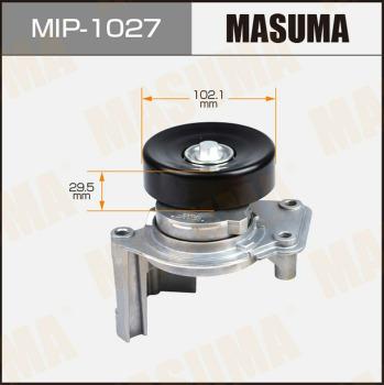 MASUMA MIP-1027 - Натягувач ременя, клинові зуб. autocars.com.ua