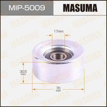 MASUMA MIP5009 - Натягувач ременя, клинові зуб. autocars.com.ua