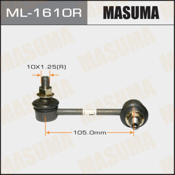MASUMA ML-1610R - Тяга / стійка, стабілізатор autocars.com.ua