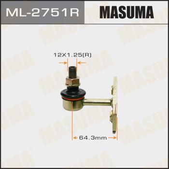 MASUMA ML-2751R - Тяга / стійка, стабілізатор autocars.com.ua