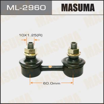 MASUMA ML-2960 - Стойка стабилизатора переднего COROLLA CAMRY AE101-111.ST200-1-2-3.SXA10-15VCV1# ML2960 MASUMA autocars.com.ua