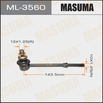 MASUMA ML-3560 - Тяга / стійка, стабілізатор autocars.com.ua