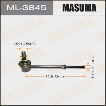 MASUMA ML-3845 - Тяга / стійка, стабілізатор autocars.com.ua