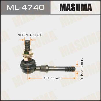 MASUMA ML-4740 - Стойка стабилизатора передн HYUNDAI i30 12-17. NISSAN ALMERA II 00-17-NISSAN autocars.com.ua