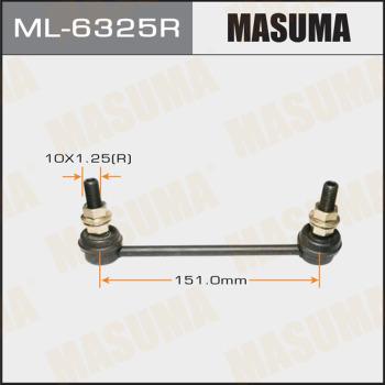 MASUMA ML-6325R - Тяга / стойка, стабилизатор avtokuzovplus.com.ua