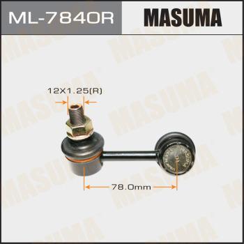 MASUMA ML-7840R - Тяга / стойка, стабилизатор avtokuzovplus.com.ua
