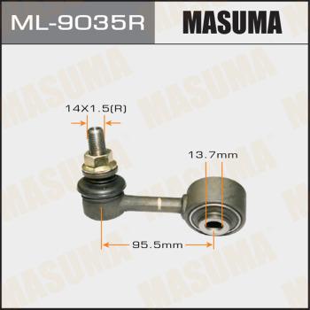 MASUMA ML-9035R - Тяга / стійка, стабілізатор autocars.com.ua