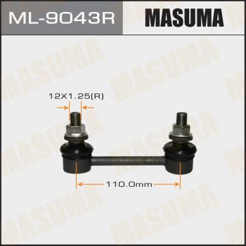 MASUMA ML-9043R - Тяга / стійка, стабілізатор autocars.com.ua