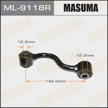 MASUMA ML-9118R - Тяга / стойка, стабилизатор avtokuzovplus.com.ua