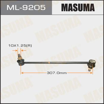 MASUMA ML-9205 - Стойка стабилизатора переднего MAZDA3- BK03- ML-9205 MASUMA autocars.com.ua