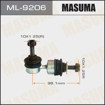 MASUMA ML-9206 - Тяга / стійка, стабілізатор autocars.com.ua