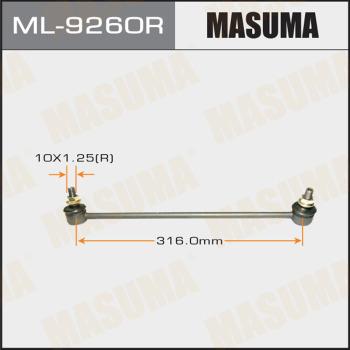 MASUMA ML-9260R - Тяга / стойка, стабилизатор avtokuzovplus.com.ua