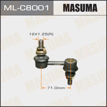 MASUMA ML-C8001 - Тяга / стойка, стабилизатор avtokuzovplus.com.ua