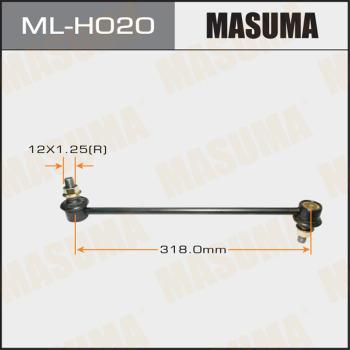 MASUMA ML-H020 - Стойка стабилизатора передн HONDA CR-V IV MLH020 MASUMA autocars.com.ua