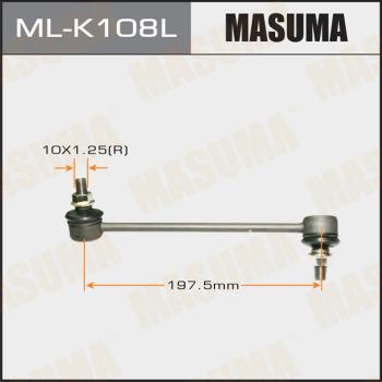 MASUMA ML-K108L - Тяга / стойка, стабилизатор avtokuzovplus.com.ua