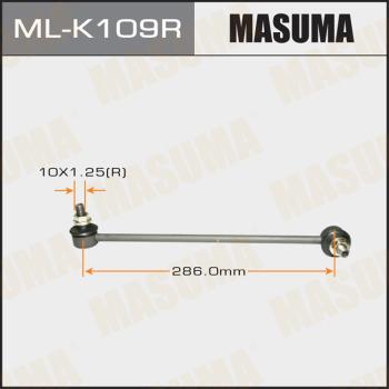 MASUMA ML-K109R - Тяга / стійка, стабілізатор autocars.com.ua