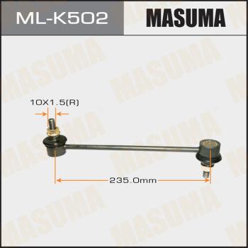 MASUMA MLK502 - Тяга / стійка, стабілізатор autocars.com.ua