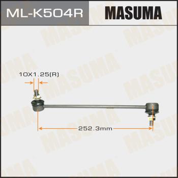 MASUMA ML-K504R - Тяга / стійка, стабілізатор autocars.com.ua